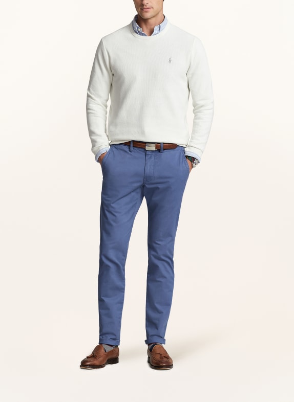 POLO RALPH LAUREN Pantalon chino slim stretch BLEU