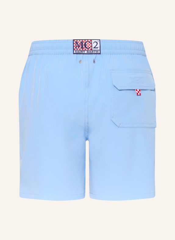 MC2 SAINT BARTH Swim Shorts LIGHT BLUE