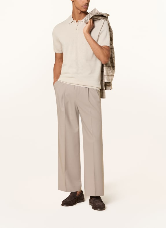DRYKORN Strick-Poloshirt TRITON Regular Fit ECRU