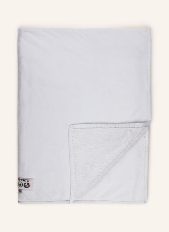 zoeppritz Kunstfell-Plaid THE BLANKET ROT / CREME