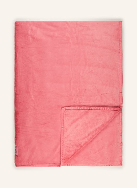 zoeppritz Pled din blană artificială THE BLANKET ROZ
