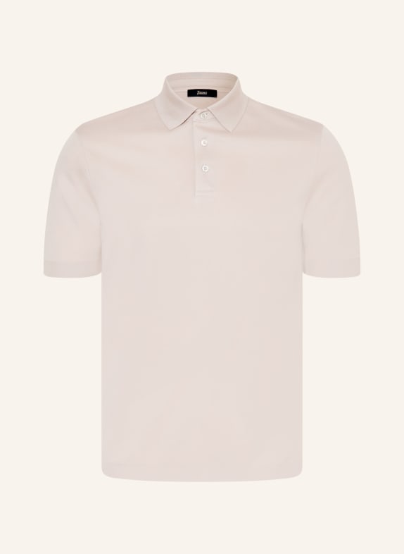HERNO Jersey polo shirt TAUPE