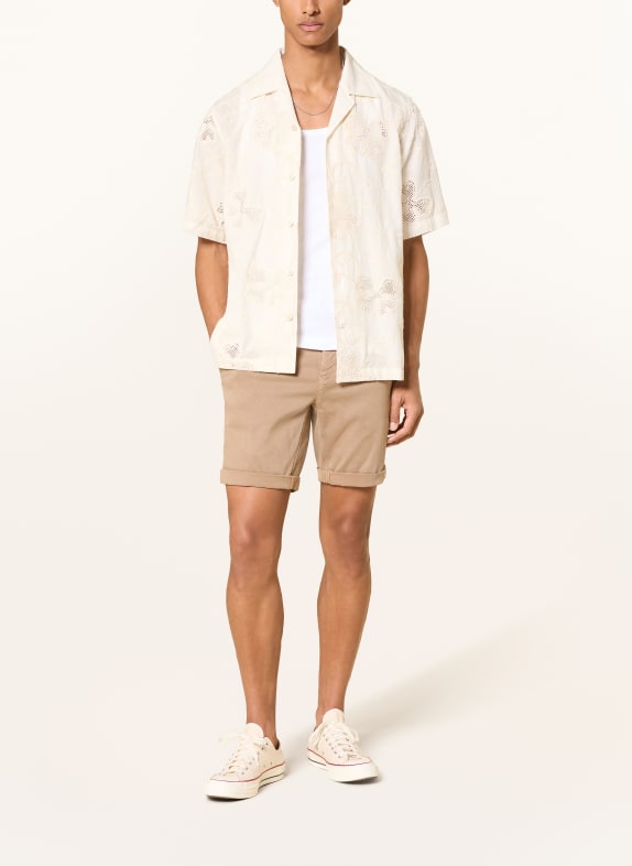 REPLAY Pantaloni scurți din denim BENNI Regular Fit CAMEL