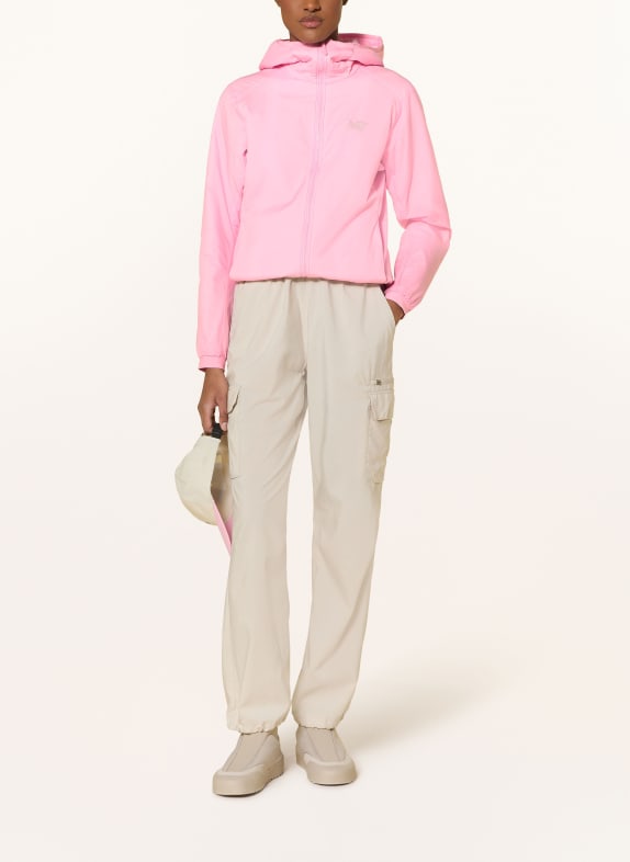 ARC'TERYX Funktionsjacke ATOM HOODY ROSA