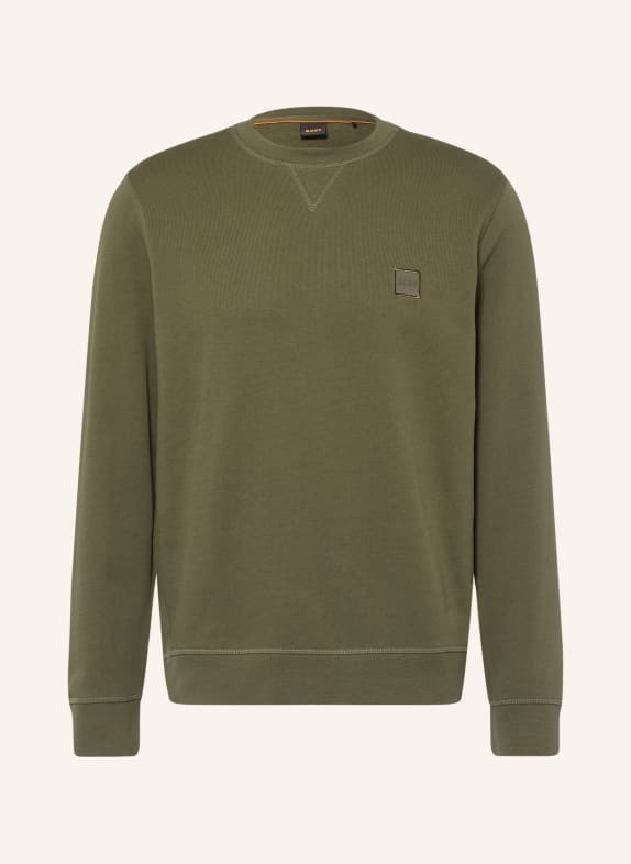 BOSS Sweatshirt WESTART OLIVE