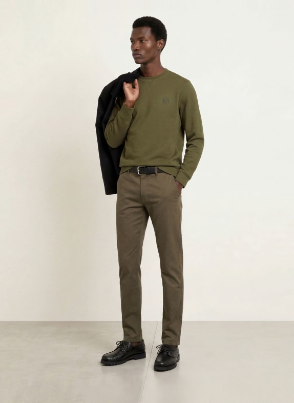 BOSS Sweatshirt WESTART OLIV