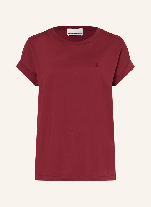 ARMEDANGELS T-shirt IDAARA MÖRKRÖD