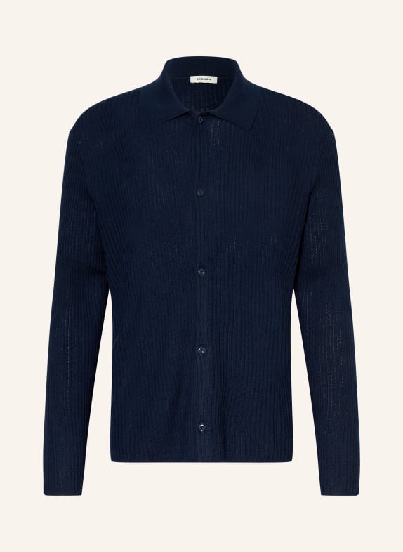 SANDRO Strickjacke DUNKELBLAU