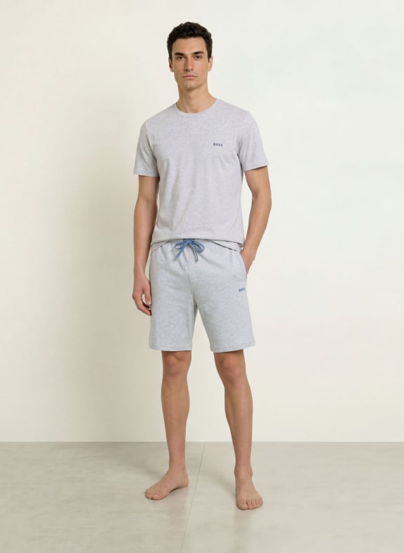 BOSS Loungeshorts MIX&MATCH LJUSGRÅ