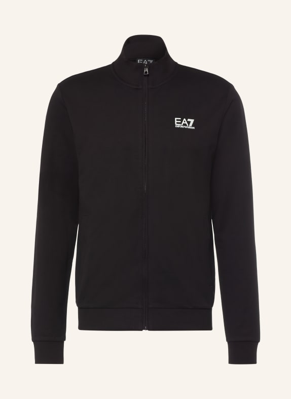 EA7 EMPORIO ARMANI Sweatshirt jacket BLACK