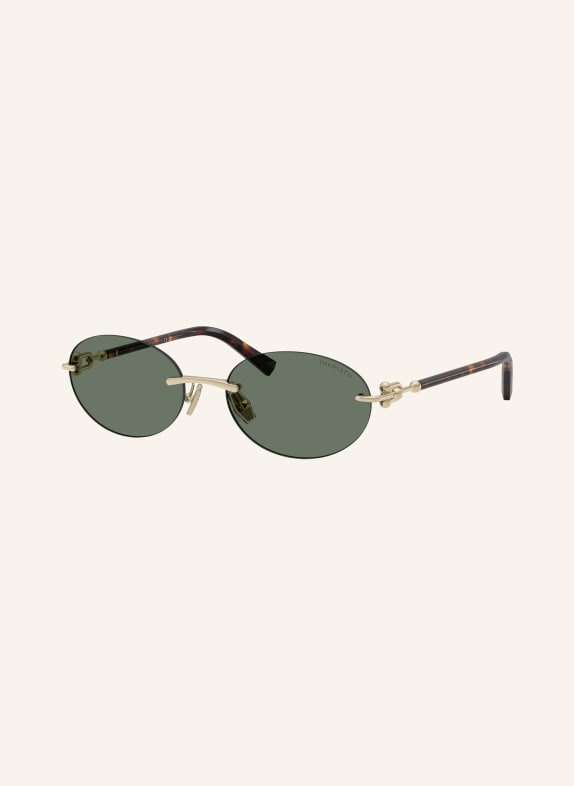 TIFFANY & Co. Solbriller TF3104D GULD/ MØRKEGRØN