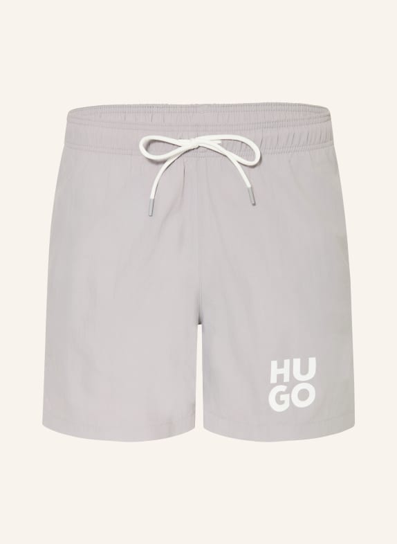 HUGO PAOLO swim shorts LIGHT GRAY