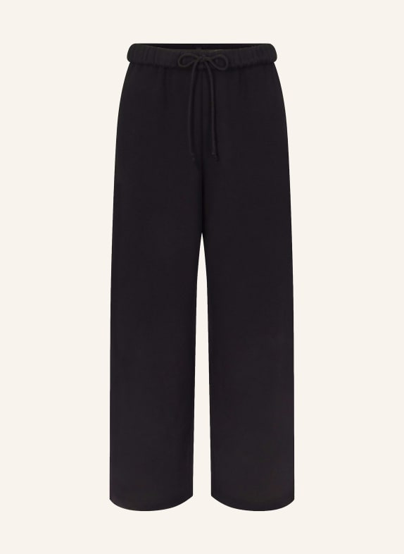 SKIMS Pantalon de survêtement lounge COTTON-FLEECE ONYX