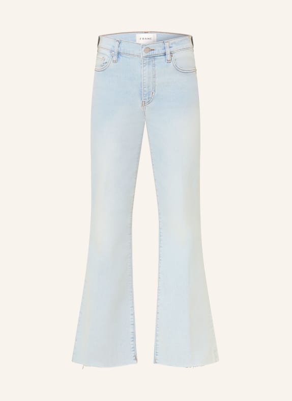 FRAME Flared Jeans THE ICON PRRA PREEN RAW AFTER
