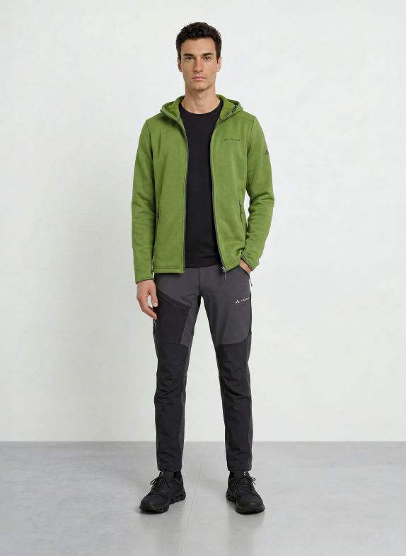VAUDE Veste polaire IDRIS VERT