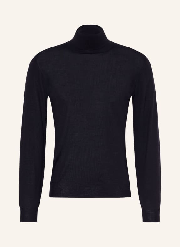 FEDELI Rollkragenpullover LANA DUNKELBLAU