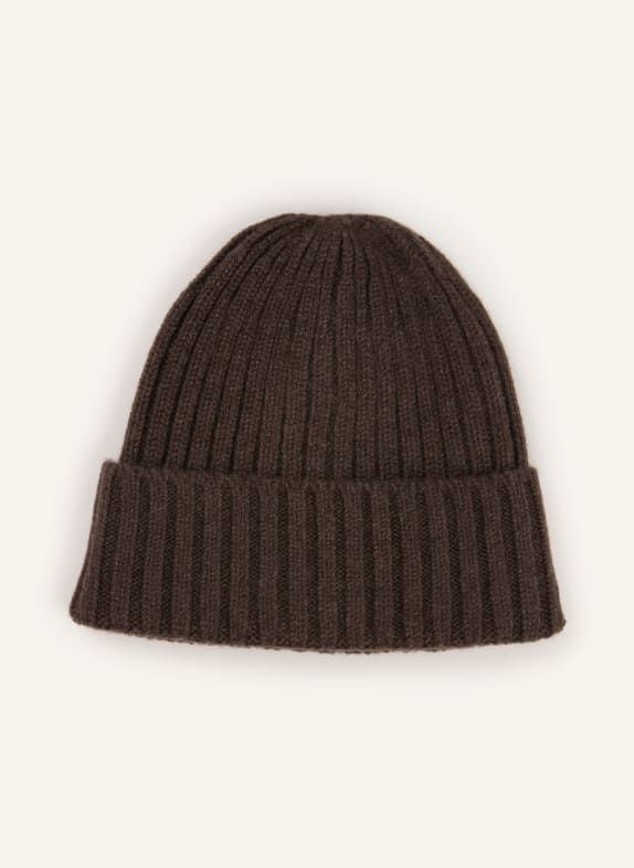 FEDELI Cashmere hat DARK BROWN