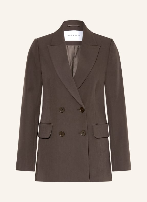 MRS & HUGS blazer MARRON FONCÉ