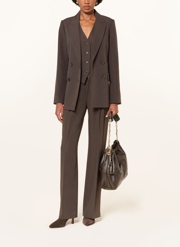 MRS & HUGS blazer MARRON FONCÉ