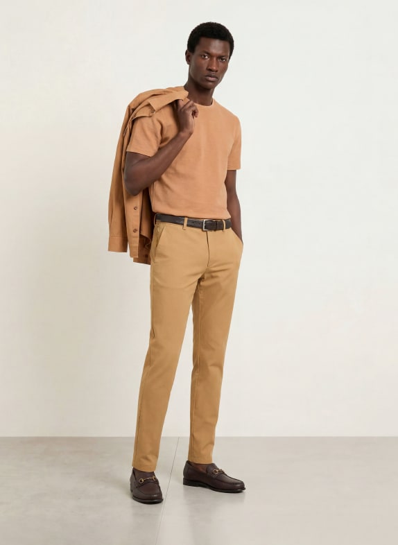 BOSS Chino KAITON Slim Fit BEIGE
