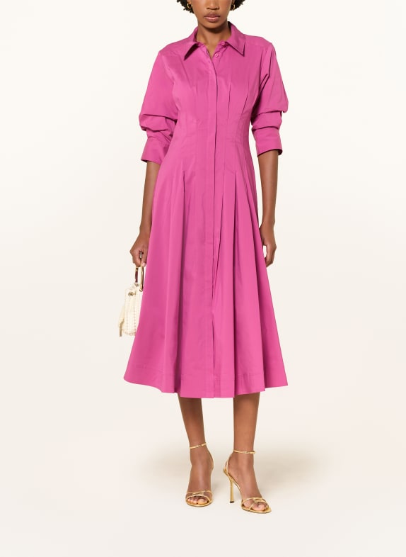 SIMKHAI Hemdblusenkleid JAZZ mit 3/4-Arm PINK