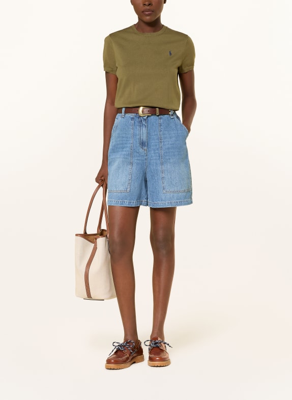 POLO RALPH LAUREN gebreide trui KAKI