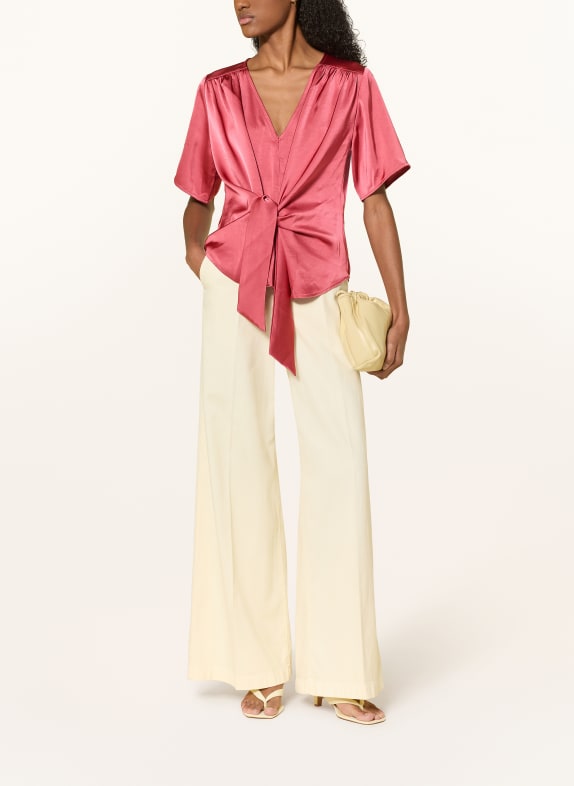 NEO NOIR Satijnen blouse CASADIA ROZE