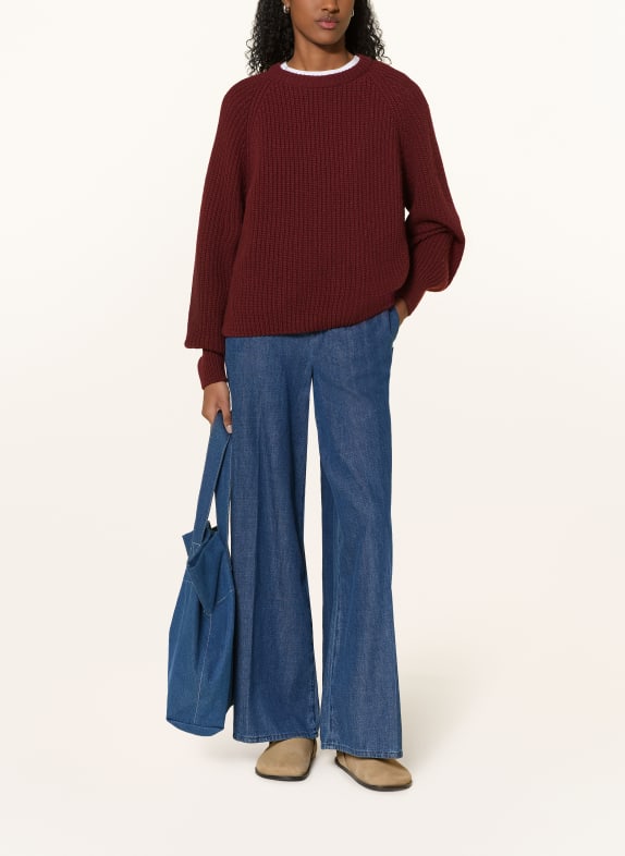 ARMEDANGELS Pullover KAAGI DUNKELROT