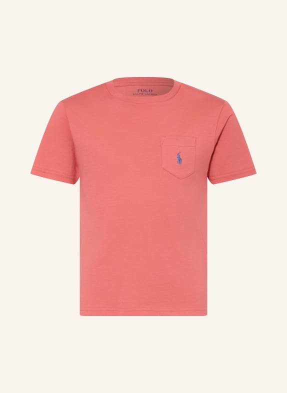 POLO RALPH LAUREN Tričko SVĚTLE ČERVENÁ