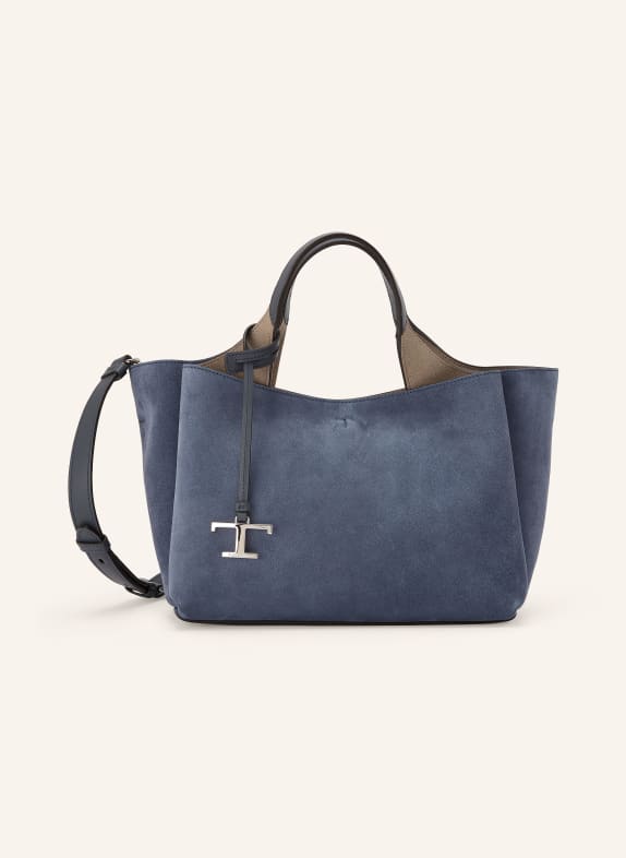 TOD'S Sac à main APA BLEU / ARGENT