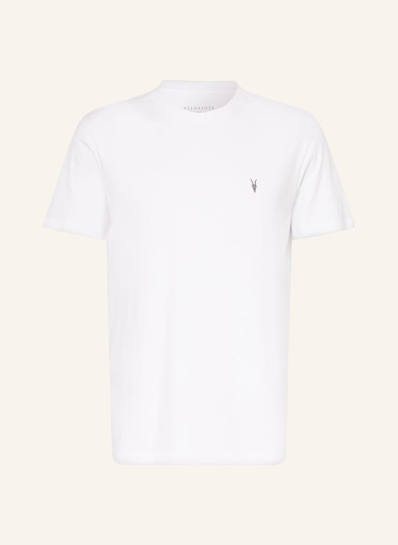ALLSAINTS Tričko DEXTER BÍLÁ