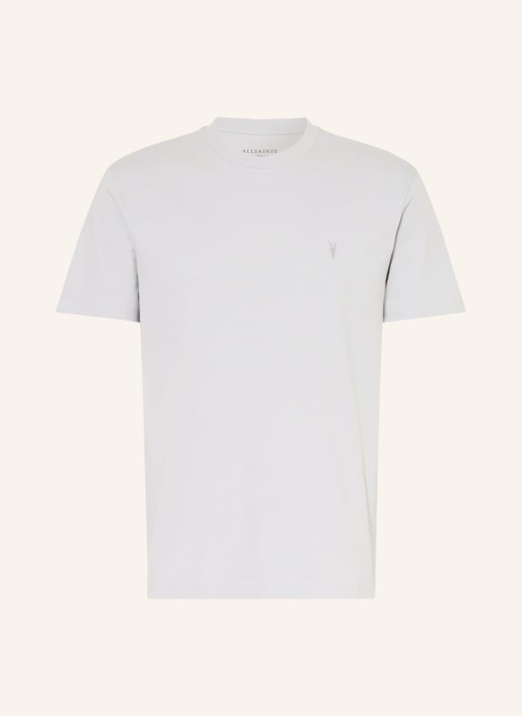 ALLSAINTS Tričko DEXTER SVĚTLE ŠEDÁ