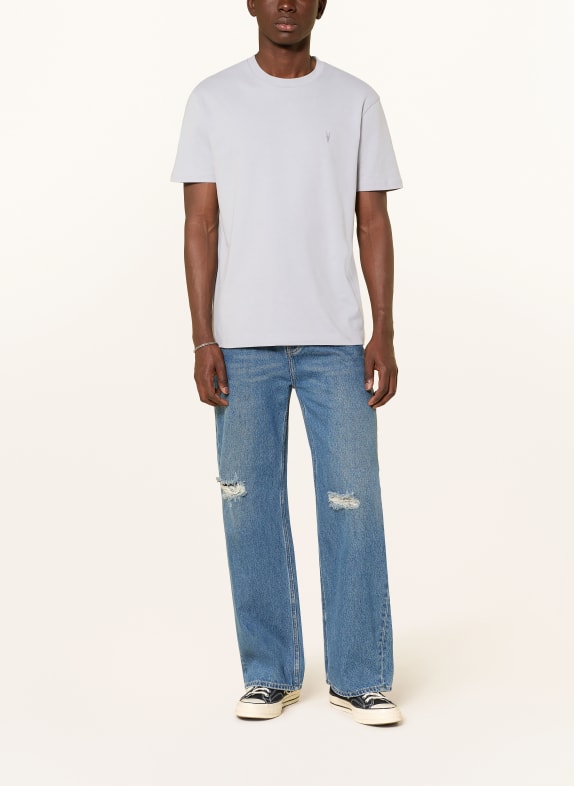 ALLSAINTS T-shirt DEXTER LICHTGRIJS