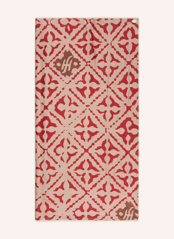 friendly hunting Seidentuch EYES OF MARAKECH BEIGE / BRAUN / DUNKELROT