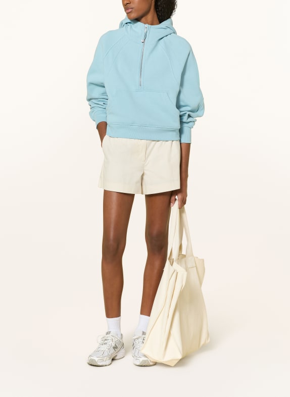 lululemon Hoodie SCUBA OVERSIZED HALF ZIP TURQUOISE