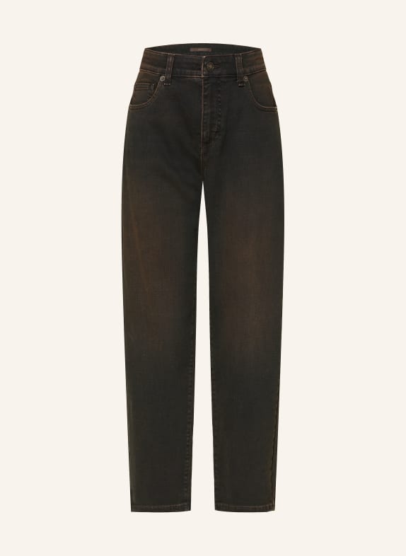 MAC Barrel Jeans DANNI D935 soft black brown used