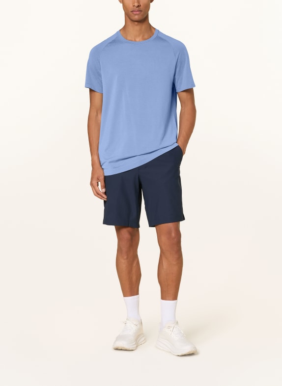 lululemon T-shirt METAL VENT TECH BLAUW