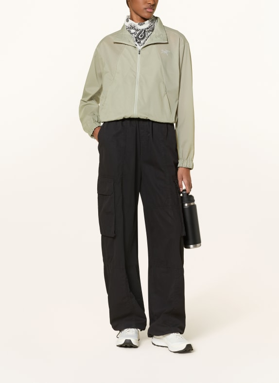 ARC'TERYX Functionele jas NAYA CROPPED STOWHOOD LICHTGROEN