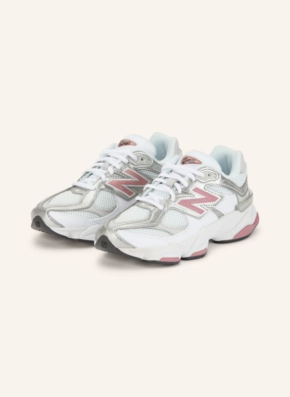 new balance Baskets 9060 BLANC / ARGENT / VIEUX ROSE