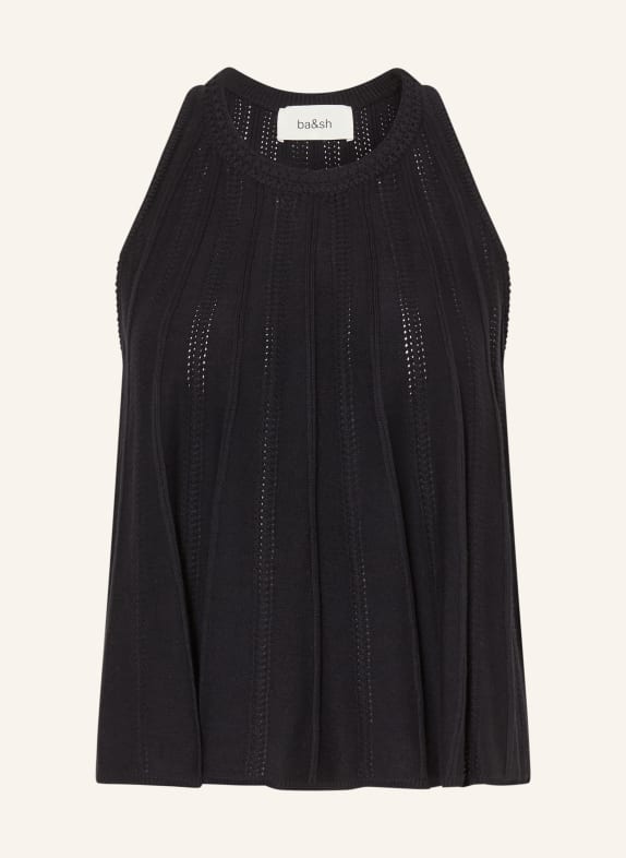 ba&sh Stricktop SERRES SCHWARZ