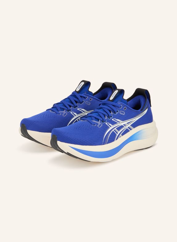 ASICS Buty do biegania GEL-NIMBUS 28 NIEBIESKI / BIAŁY / CZARNY