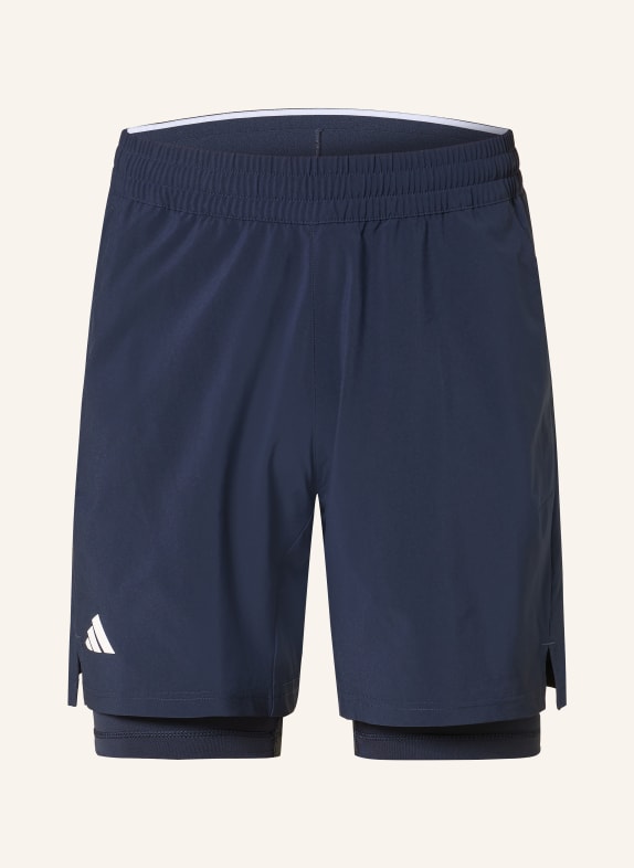 adidas Spodenki tenisowe 2 w 1 TENNIS CLIMACOOL GRANATOWY