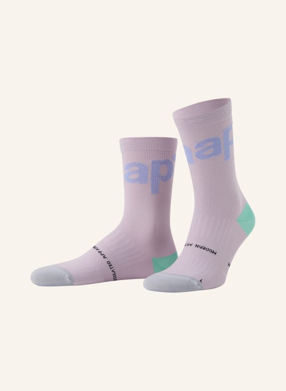 MAAP Radsocken TM TEAM HELLLILA / GRAU / MINT