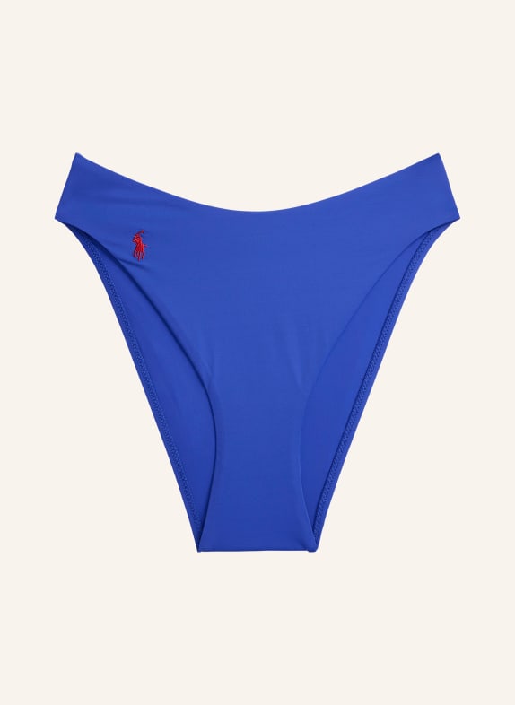 POLO RALPH LAUREN High-Waist-Bikini-Hose MISSY SEPARATE BLAU