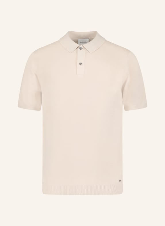 ROY ROBSON knitted polo shirt BEIGE