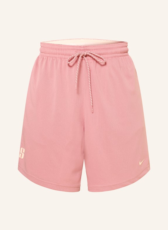 Nike 2-in-1-Basketballshorts SABRINA zum Wenden HELLROT / ECRU