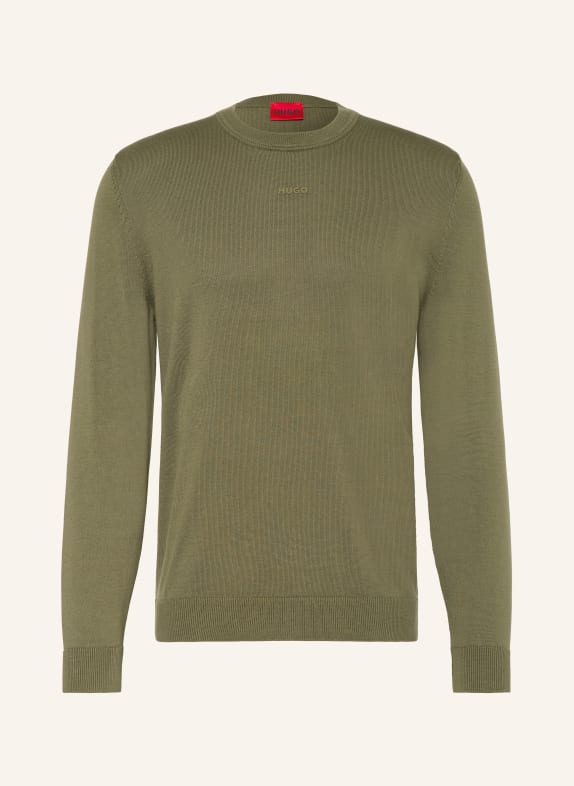 HUGO Pullover SAN CASSIUS GRÜN