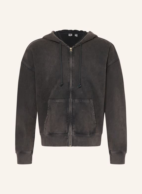 Levi's® Mikina HAYES ČERNÁ