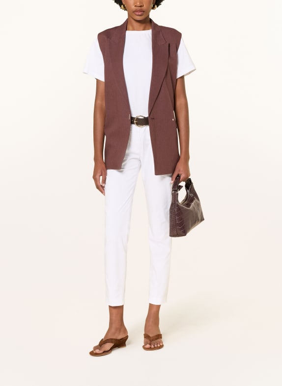 Dondup 7/8-broek WIT