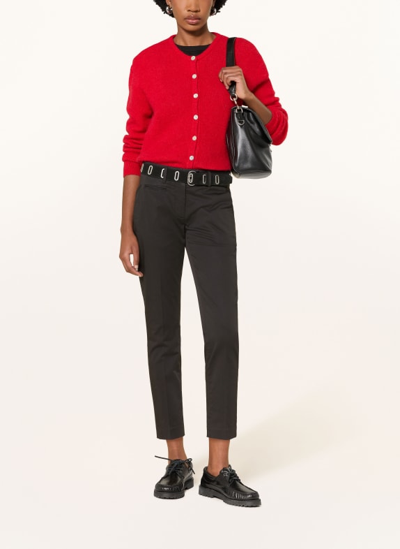 Dondup 7/8-broek ZWART